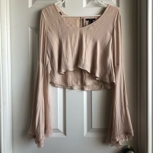 Forever 21 Flowy Crop Top